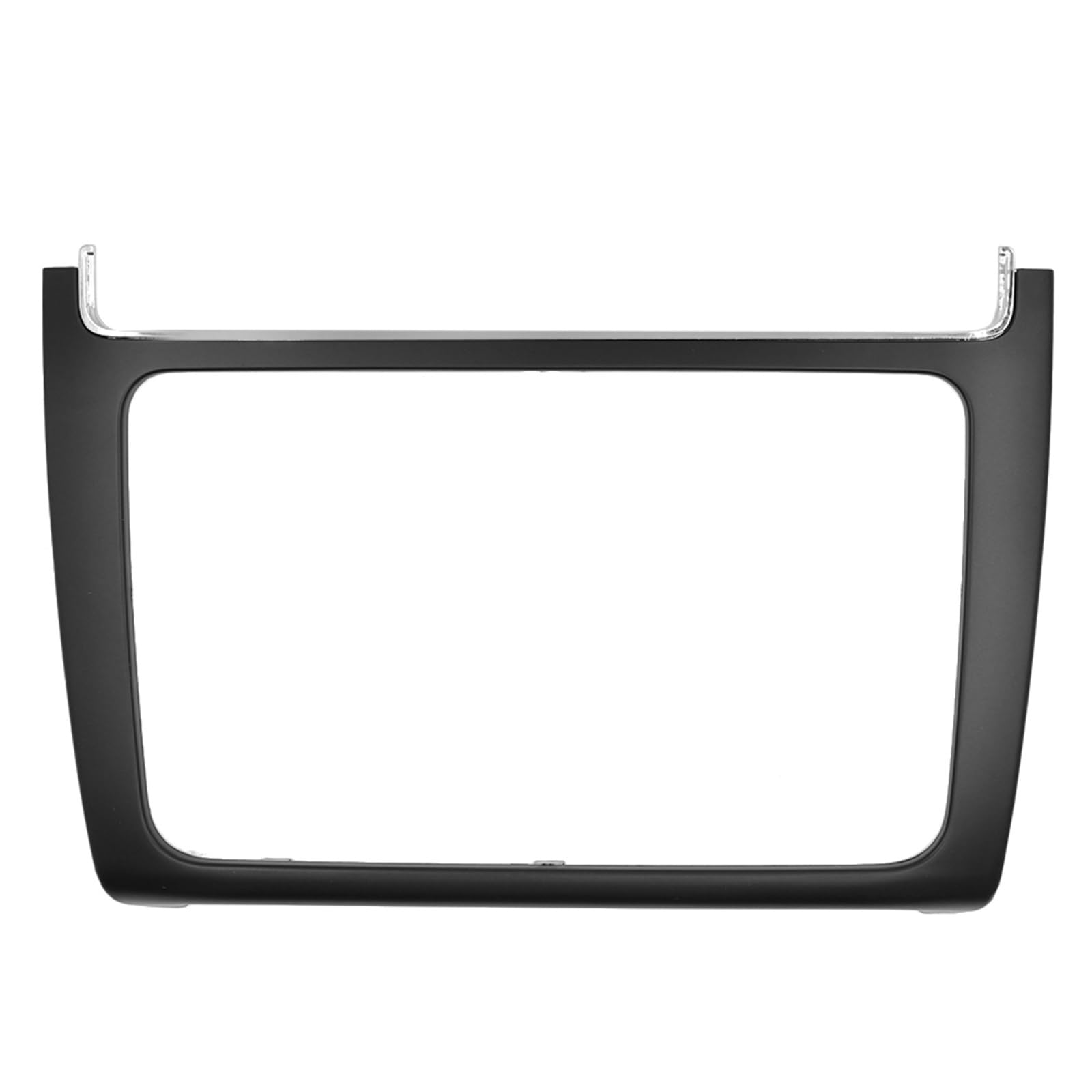 Car Radio Faceplate Frame Doppel-DIN-Blende for Auto-DVD-Rahmen, passend for VW Polo 2014–2017, Auto-Stereo-Radio-Blenden, DVD-Player-Panel, Armaturenbrett-Lünette, Nachrüstplatte Car Radio Frame von PGAEVG