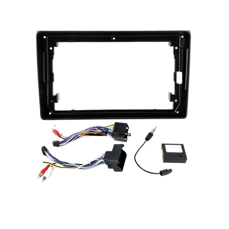 Car Radio Faceplate Frame MLOVELIN/Fit for Audi A4 B6 B7 S4 B7 B6 RS4 B7 2002-2012 Autoradio-Video-All-in-One-Rahmen Canbus-Box-Decoder Armaturenbrett-Panel Car Radio Frame(Frame cable box) von PGAEVG