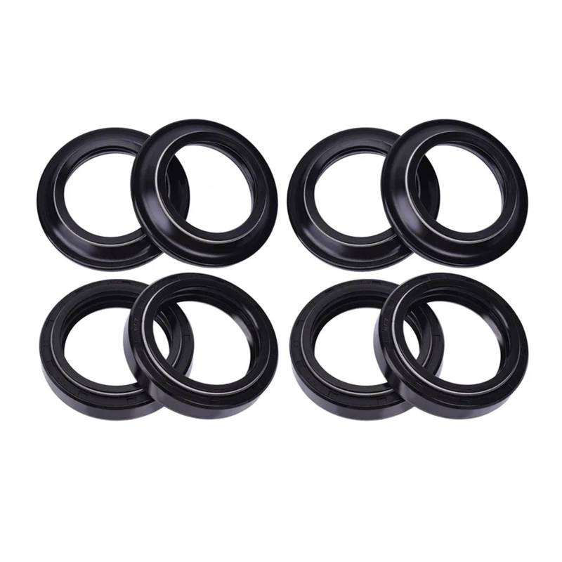 33x45x8/10,5 200cc 250cc Motorrad Gabel Dämpfer Öl Dichtung & 33x45 Staub Dichtung lip for TW200 TW 200 SRX250 SRX 250(4pcs seal 4pcs cover) von PGENDJHTE