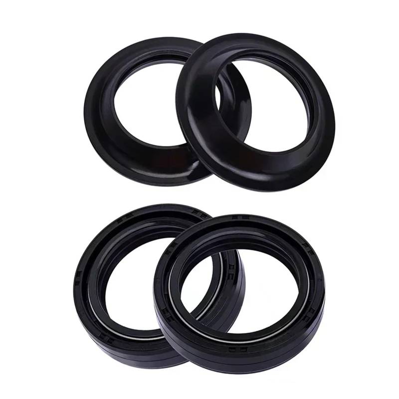 35x48x11 35 * 48 Gabel Dämpfer Öl Dichtung 35 48 Staub Abdeckung for KZ550 KZ550D GPZ550 UNITRACK GPZ550A ZX550 ZX GPZ KZ 550(2pcs seal 2pcs cover) von PGENDJHTE