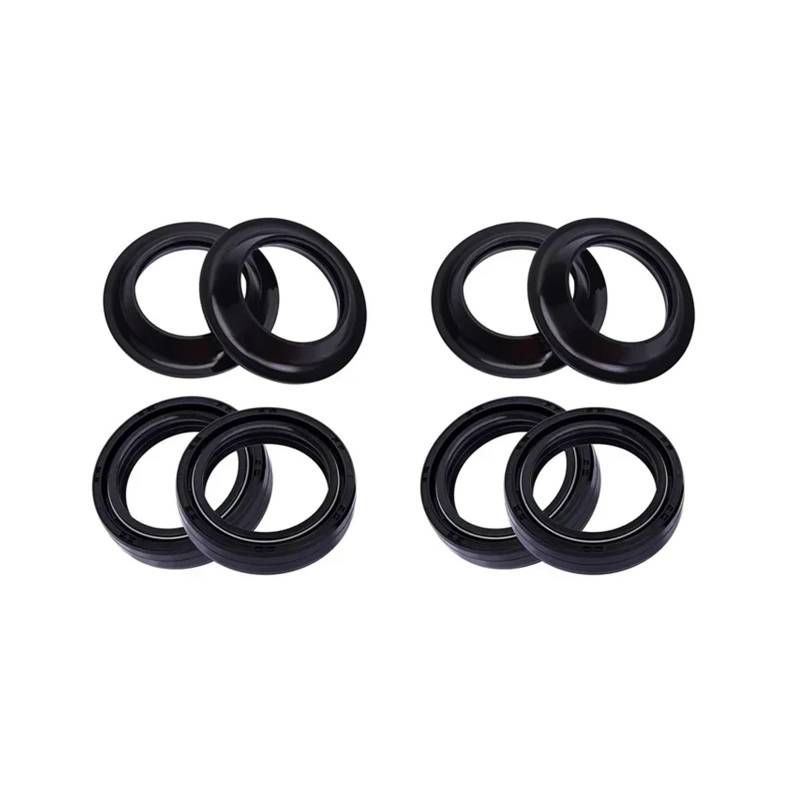 35x48x11 35 * 48 Motorrad Zubehör Gabel Dämpfer Öl Dichtung 35 48 Staub Abdeckung 91255-KBH-003 91255-300-023 for XL883(4pcs seal 4pcs cover) von PGENDJHTE