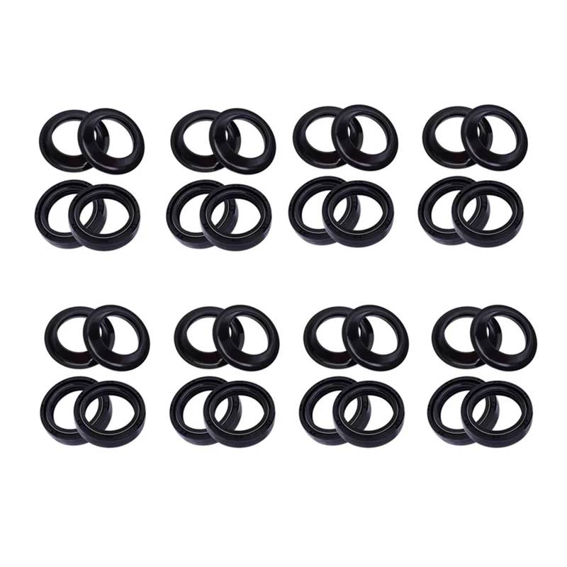 35x48x11 35 * 48 Motorrad Zubehör Gabel Dämpfer Öl Dichtung 35 48 Staub Abdeckung for 125 LK125GY-2 2008 LK125(16pc seal 16pc cover) von PGENDJHTE