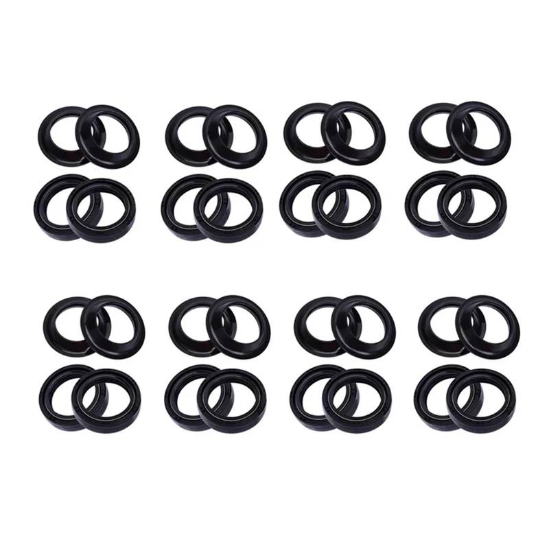 35x48x11 35 * 48 Motorrad Zubehör Gabel Dämpfer Öl Dichtung 35 48 Staub Abdeckung for 50 1998 for RS3 50 10-11(16pc seal 16pc cover) von PGENDJHTE