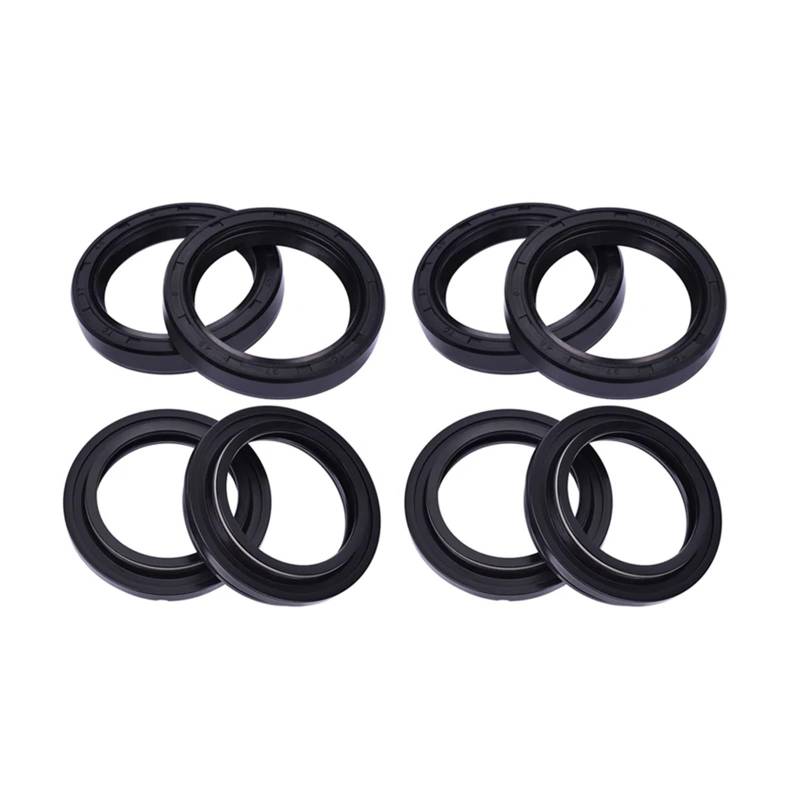 37x50x11 37 * 50 Motorrad Vorne Schock Gabel Dämpfer Öl Dichtung 37 50 Staub Abdeckung Lip for 230F TRAIL ID 2008-2017 NX250 NX 250(4pcs seal 4pcs cover) von PGENDJHTE