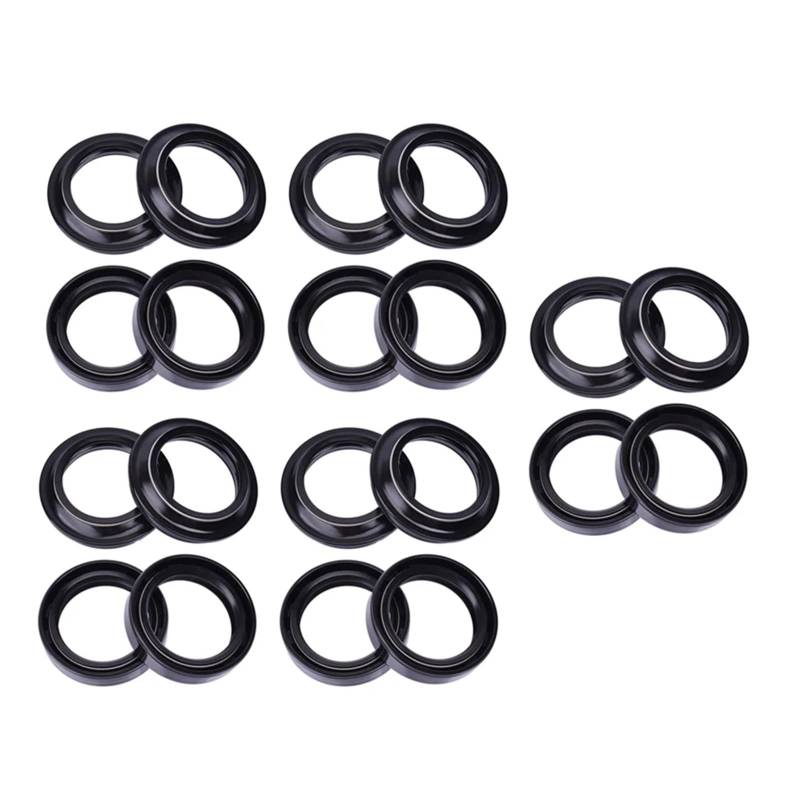 37x50x11 37 * 50 Motorrad Vorne Stoßdämpfer Gabel Dämpfer Öl Dichtung 37 50 Staub Abdeckung Lip for CR80RB Expert CR80R 1992-02 CR80 CR 80(10pc seal 10pc cover) von PGENDJHTE