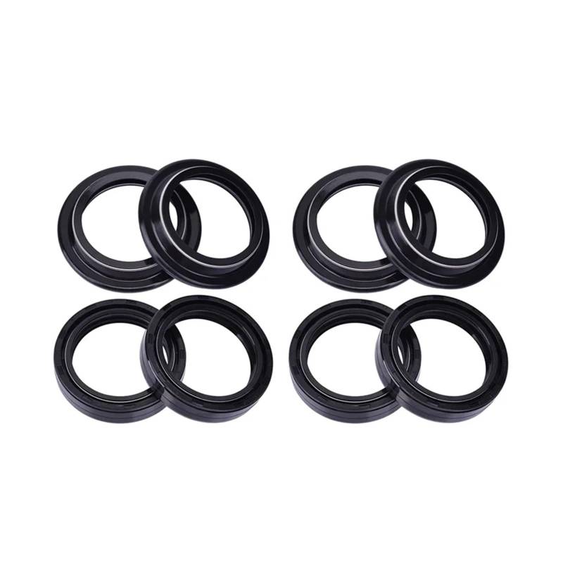 41x54x11 41 54 11 Gabel Dämpfer Öl Dichtung und 41 * 54 Staub Dichtung Lip for GT125 GT125R RX125 XRX125 GT250 GT650 GV650(4pcs seal 4pcs cover) von PGENDJHTE