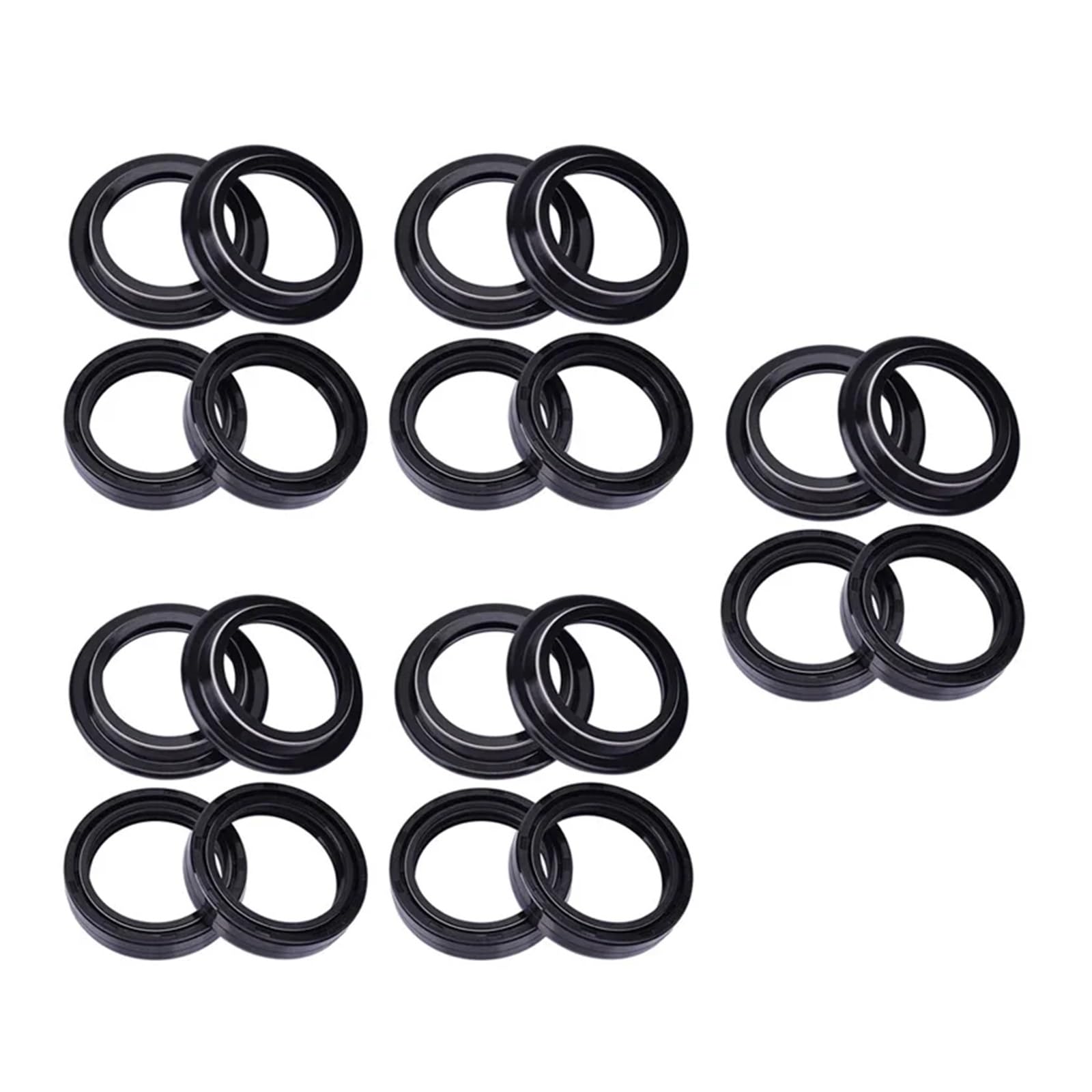 41x54x11 41 54 11 Motorrad NBR Gabel Dämpfer Öl Dichtung & 41x54 Staub Dichtung lip for NSR250RR MC28 NSR250 NSR 250 1994(10pc seal 10pc cover) von PGENDJHTE