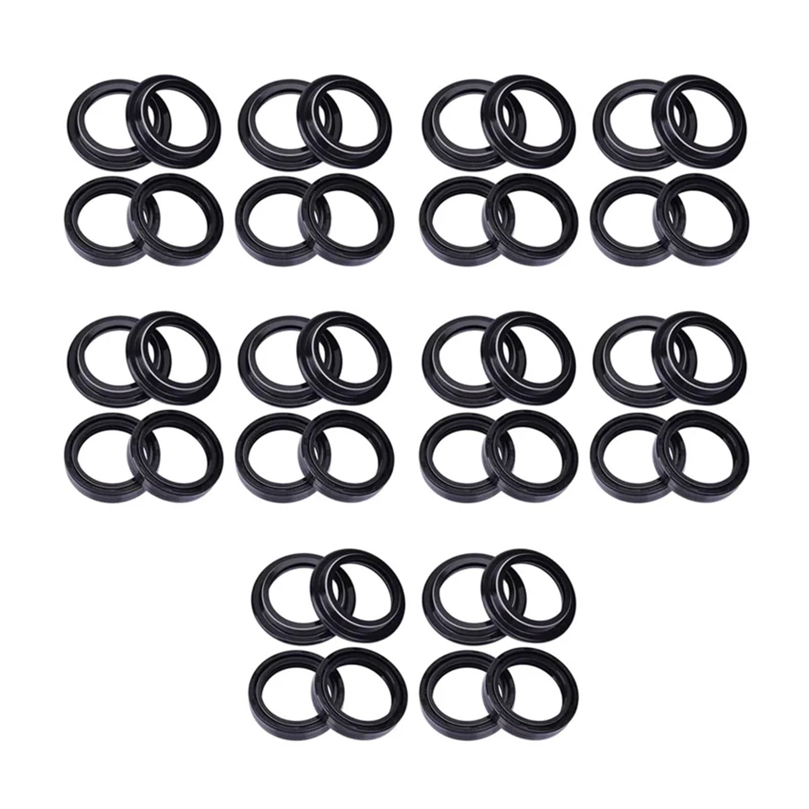 41x54x11 41 54 11 Motorrad NBR Gabel Dämpfer Öl Dichtung & 41x54 Staub Dichtung lip for NSR250RR MC28 NSR250 NSR 250 1994(20pc seal 20pc cover) von PGENDJHTE