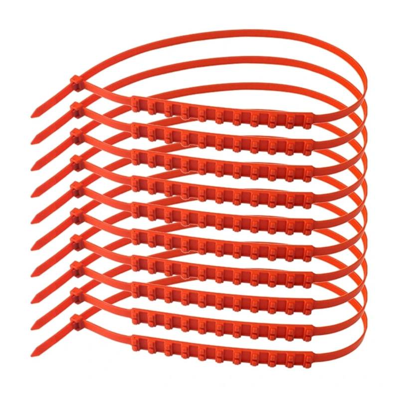 10 Stück Anti-Rutsch-Rad for Reifengriff, rutschfeste Schneeketten, Kabelgürtel, Winterreifen, Outdoor-Notfallkette, strapazierfähig von PGVXEM