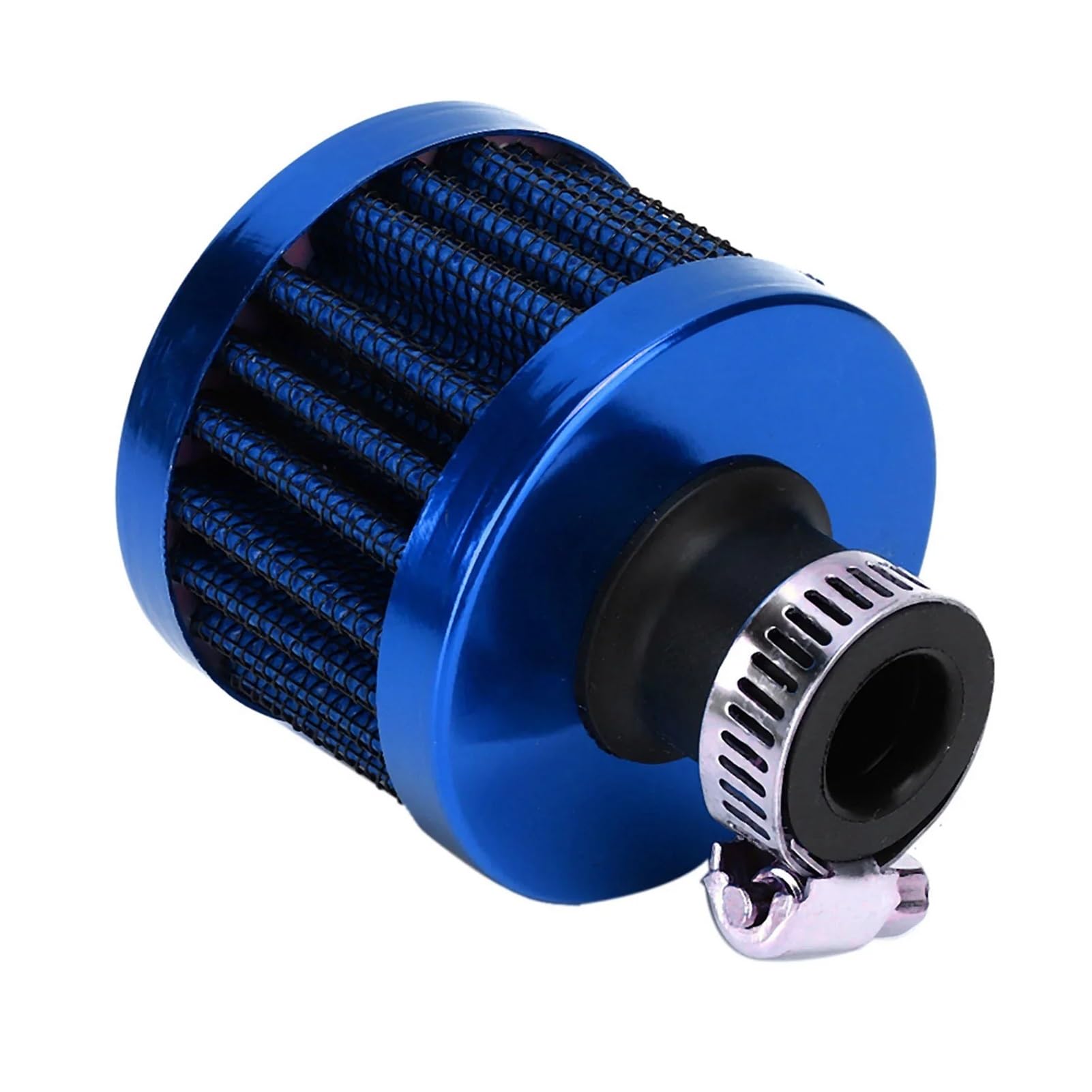 13 mm/0,5 Zoll Lufteinlassfilter Entlüftung Kurbelgehäuseentlüftung Universal Autozubehör Noire(Blue) von PGVXEM