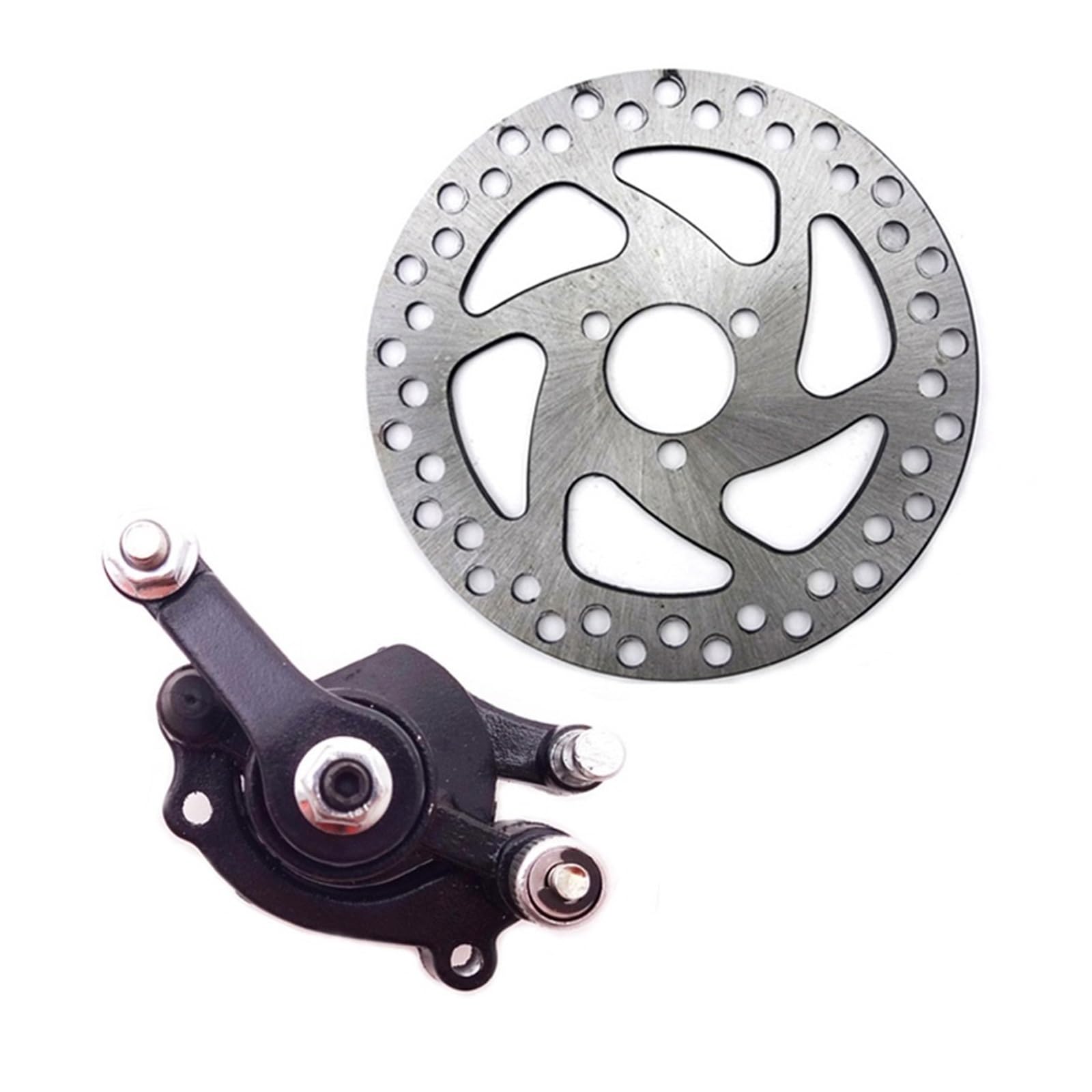 140 mm Bremsscheibe + hinterer Scheibenbremssattel for 2-Takt 47 cc 49 cc Pocket Pit Bike Minimoto von PGVXEM