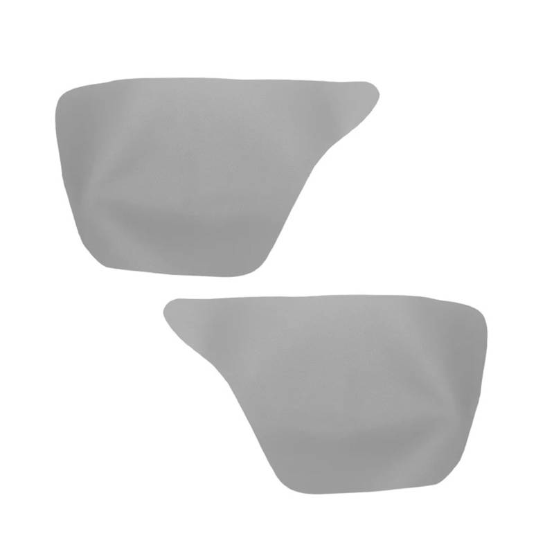 2 Stück Auto-Armlehnenverkleidung for die Vordertür, Mikrofaser-Leder, Innenaufkleber, Zierleisten, kompatibel mit Tacoma 2005 2006 2007 2008–2015(Gray) von PGVXEM