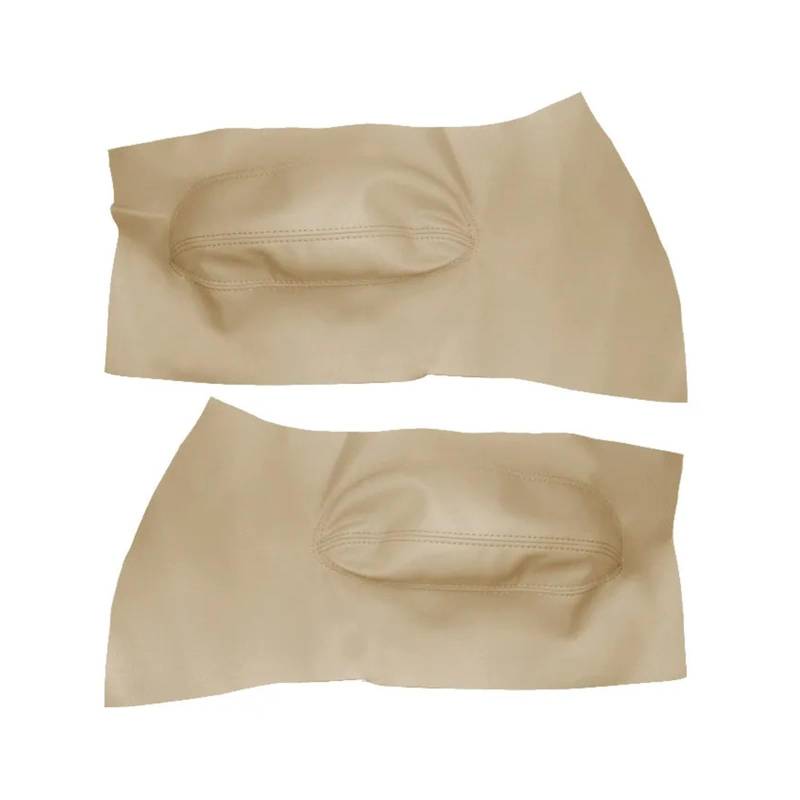 2 teile/satz Auto Mikrofaser Leder Vordertür Armlehne Panel Abdeckung Innenverkleidung Kompatibel Mit Käfer 1998 1999 2000 2001 2002-2010(Beige) von PGVXEM