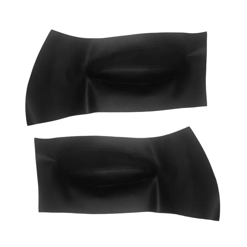 2 teile/satz Auto Mikrofaser Leder Vordertür Armlehne Panel Abdeckung Innenverkleidung Kompatibel Mit Käfer 1998 1999 2000 2001 2002-2010(Black) von PGVXEM