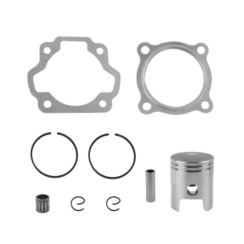 47-mm-Zylinderkolbenringe-Dichtungsstiftsatz, kompatibel mit PW80 PW 80 PY80 YZinger PEEWEE 80 YZ80 Dirt Bike 1983–2006 von PGVXEM