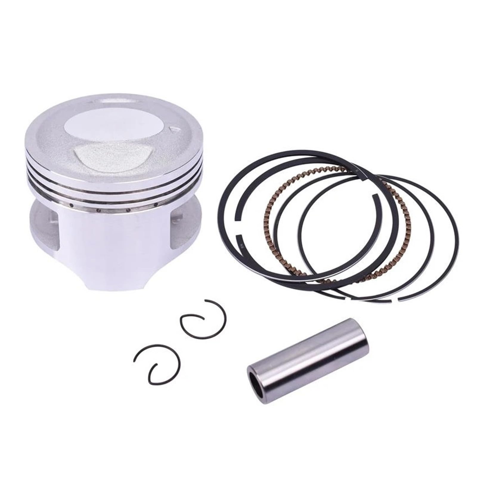 66 mm 66,25 mm 66,5 mm 66,75 mm 67 mm Motorrad-Motorzylinder-Kolbenringe-Set, kompatibel mit VANVAN RV200L L7 2017–2019 RV200 RV 200(STD Piston Ring 66mm) von PGVXEM