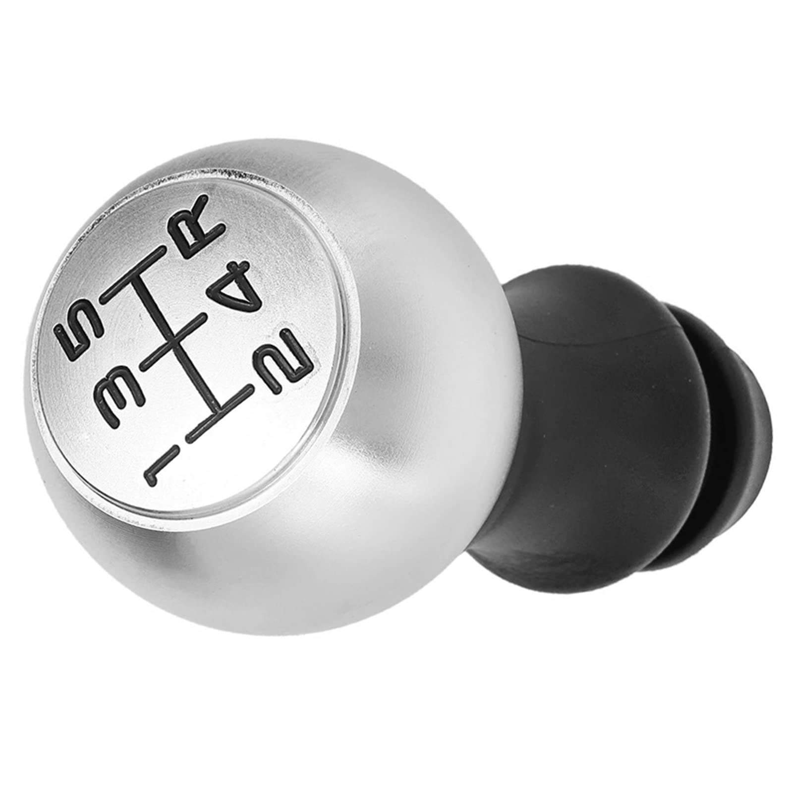 PHAKECDCYT 5-Gang Matte VTS Aluminiumlegierung Sport Schaltkopf Schaltkopf passend for Peugeot 106 1007 206 107 306 307 308 2008 301 3008 Shift knob von PHAKECDCYT