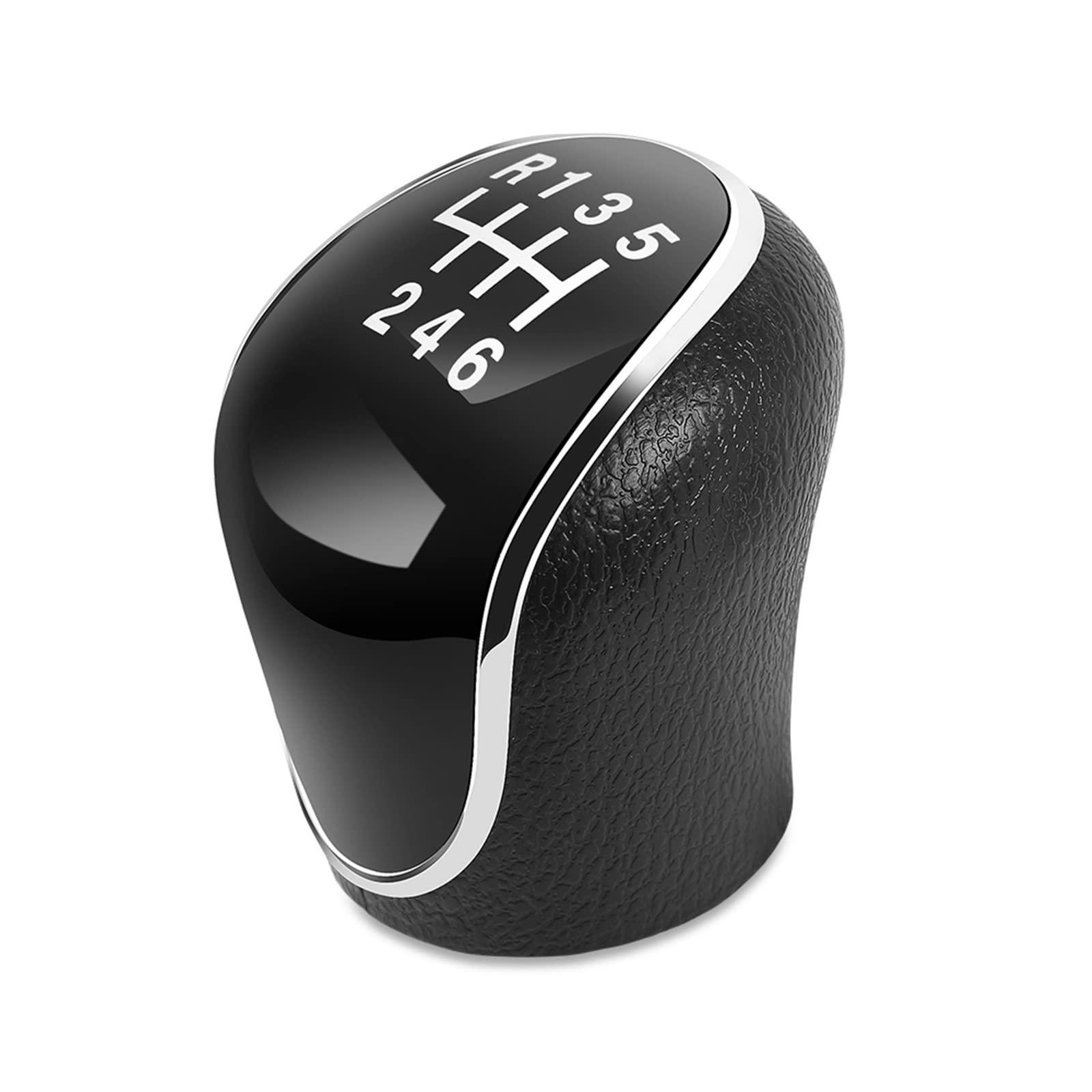 PHAKECDCYT 6-Gang-Handschaltknauf, passend for SsangYong, passend for Actyon, passend for Korando, Autohebel, Schaltkopf, Handball-Schaltknauf Shift knob von PHAKECDCYT