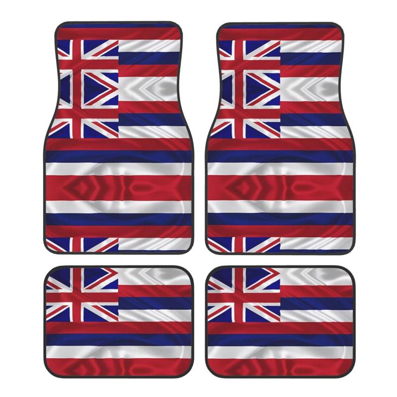 Phayah Hawaii Flagge Hawaii Fussmatten Set 4 teilig von PHAYAH