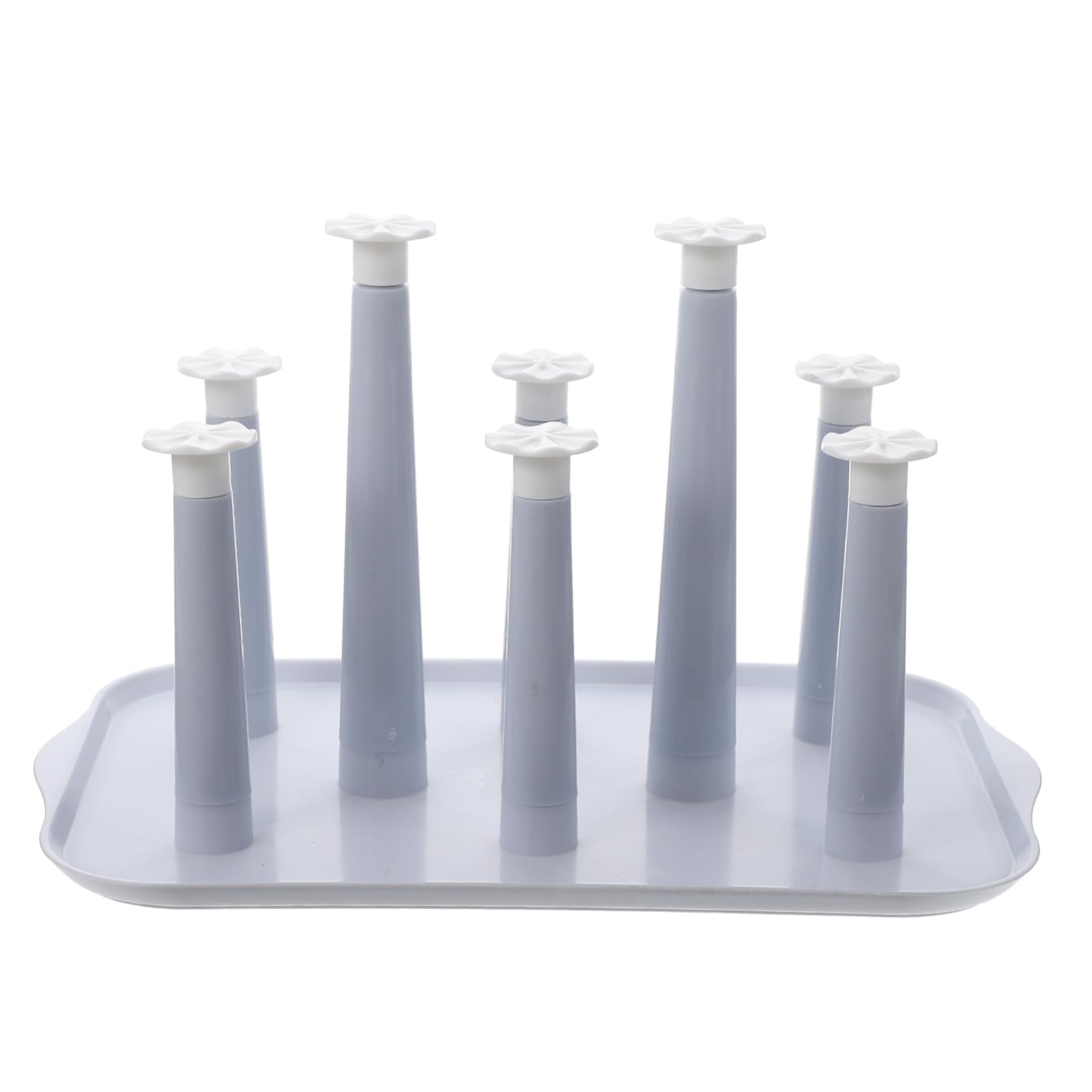 PHENOFICE Tassenregal Tassentrockner für die Arbeitsplatte Aufbewahrungsdisplay für Kaffeetassen Kitchen Utensil Holder ablage für küchenutensilien Flaschenorganisator Brillenhalter Plastik von PHENOFICE