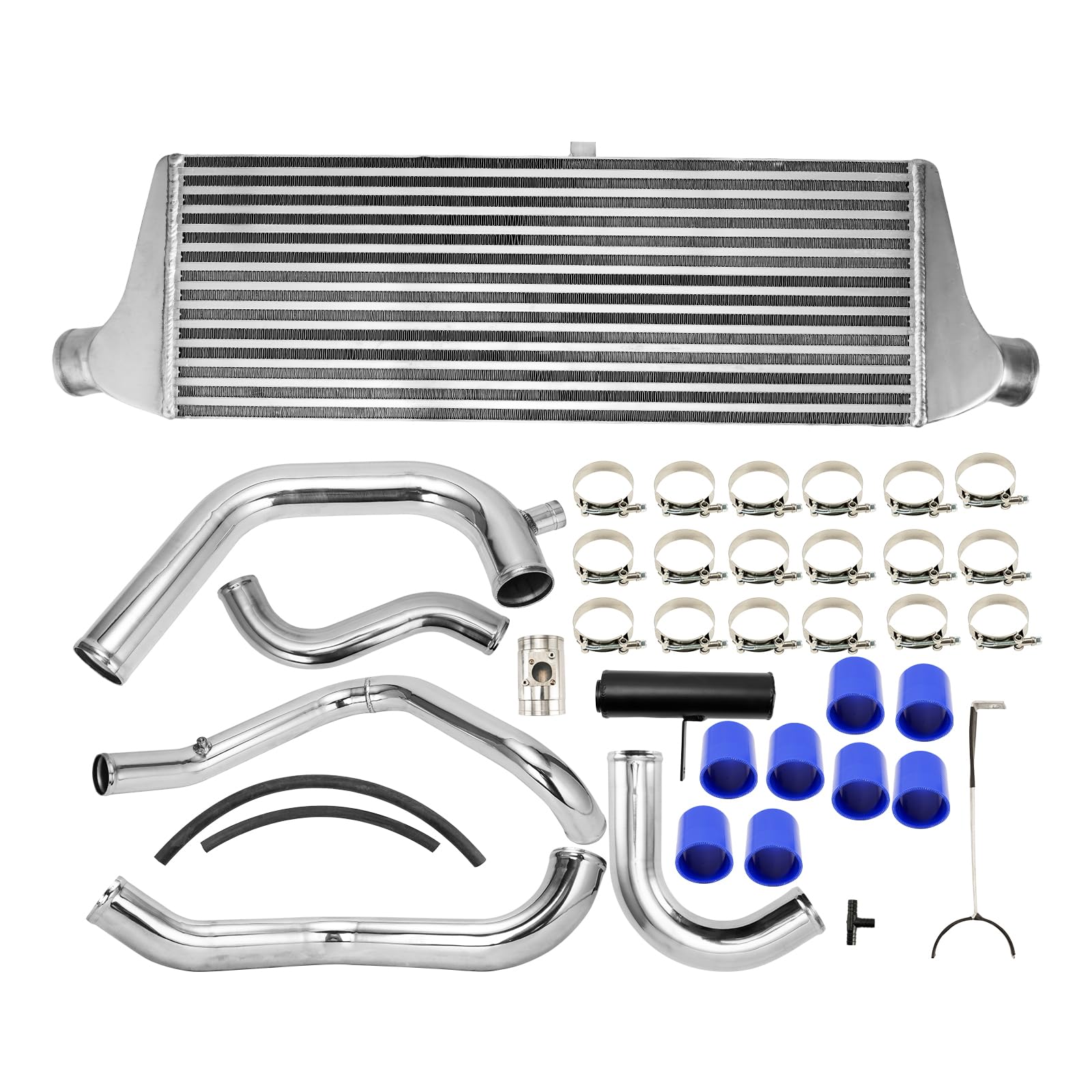 PHILTOP 92,9 x 39 x 30 cm Turbo-Ladeluftkühler-Set mit Ladeluftkühler, Aluminium, passend für WRX STi 02-07 EJ20 EJ25 von PHILTOP