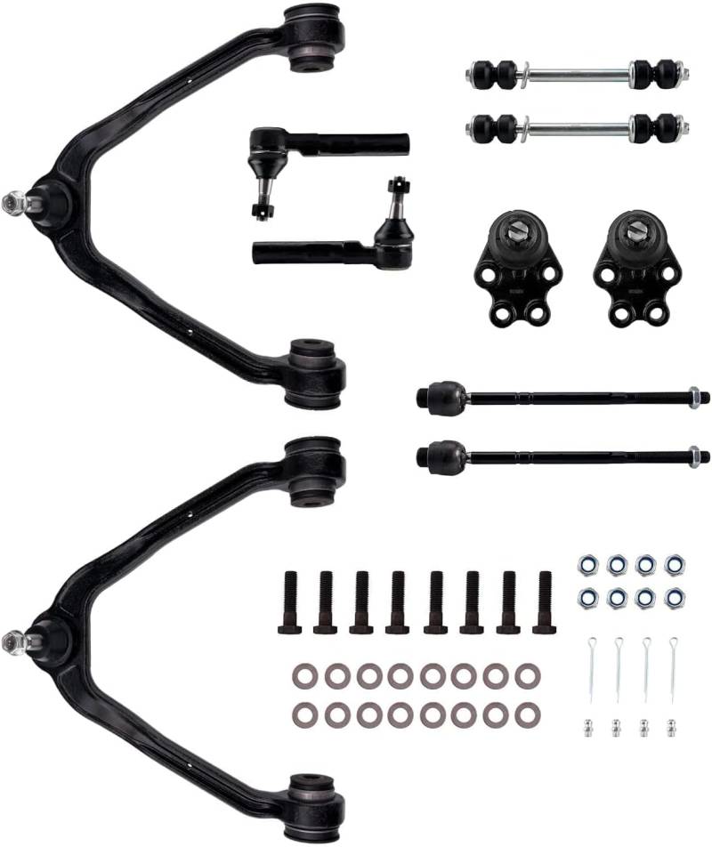 PHILTOP K6539 Querlenker vorne oben Kugelgelenk Aufhängung Kit für Silverado 1500/Sierra 1500 1999 2000 2001 2002 2003 2004 2005 2006, 10 Stück von PHILTOP