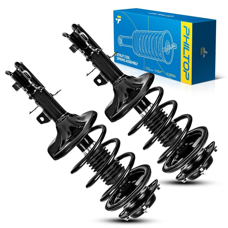 PHILTOP Stoßdämpfer vorne rechts & vorne links Automobil-Ersatzstoßdämpfer kompatibel mit Spectra 2004–2009, Spectra5 2005–2009 von PHILTOP