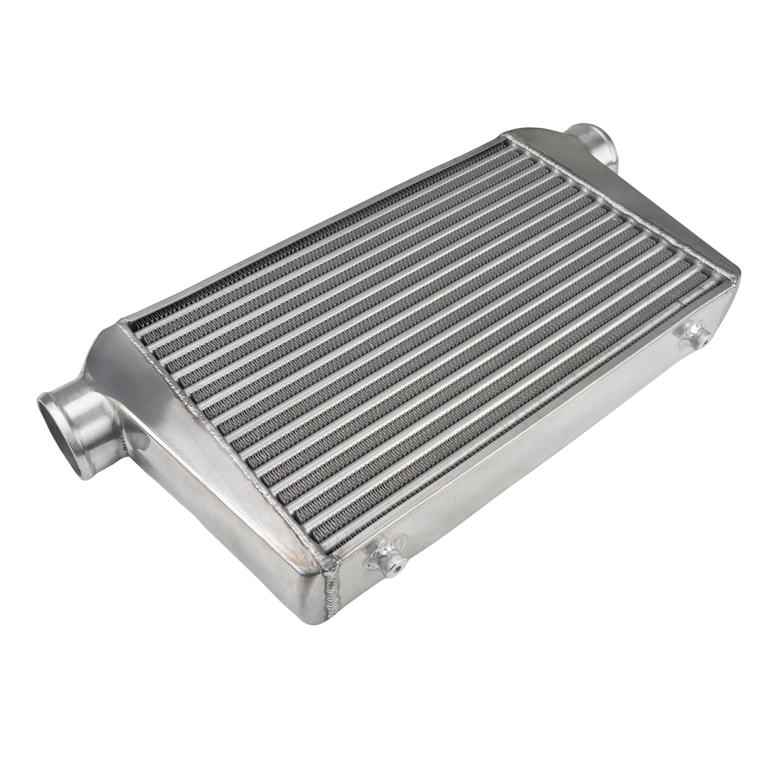 PHILTOP Universal-Ladeluftkühler, 63,5 x 30,5 x 7,6 cm, I/O, silberfarbene Aluminiumlegierung von PHILTOP