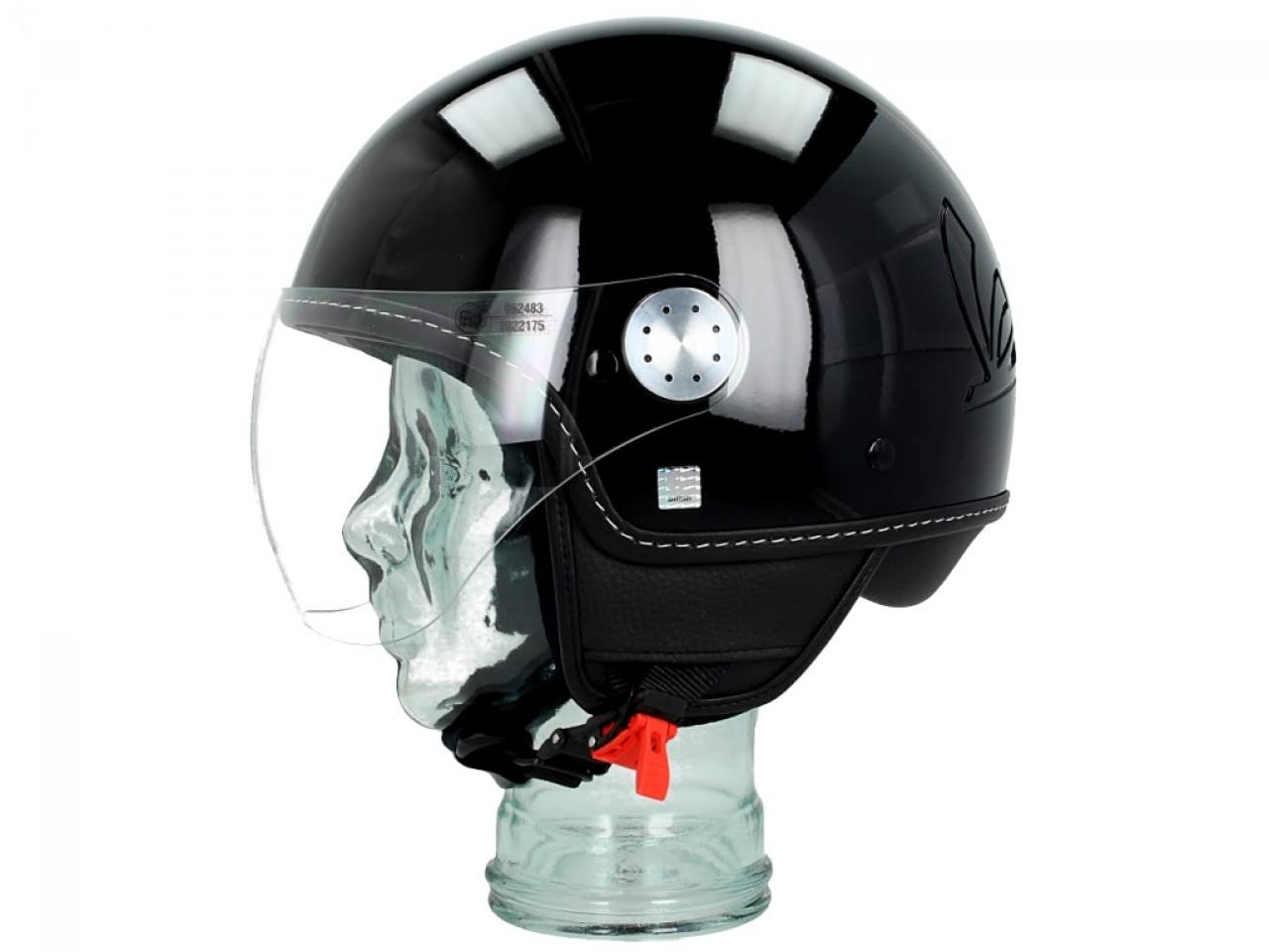 Jethelm Vespa Visor 3.0 - schwarz lucido 94 von PIAGGIO