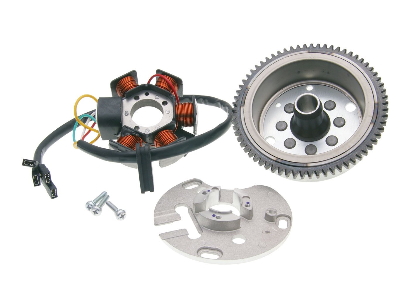 Lichtmaschine/Zündung inkl. Rotor OEM für Piaggio/Derbi Motor D50B0 E-Start von PIAGGIO