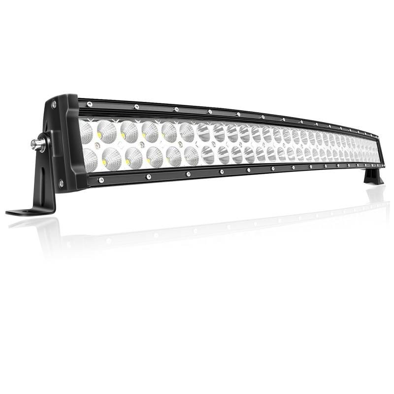 PICAA Gewölbt 32 Zoll 180W LED Arbeitsscheinwerfer Bar, 12V 24V Led Lightbar Zusatzscheinwerfer Scheinwerfer für Auto Offroad LKW 4x4 SUV ATV KFZ Traktor Wasserdicht von PICAA