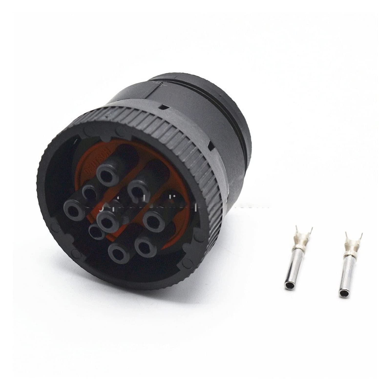 Hengliang Store 1 Satz 9 pin HD16-9-1939S HD10-9-1939P. English Black Circular Aviation Weiblicher männlicher Stecker Fit Compatible den Track J1939(Female) von PIKETU