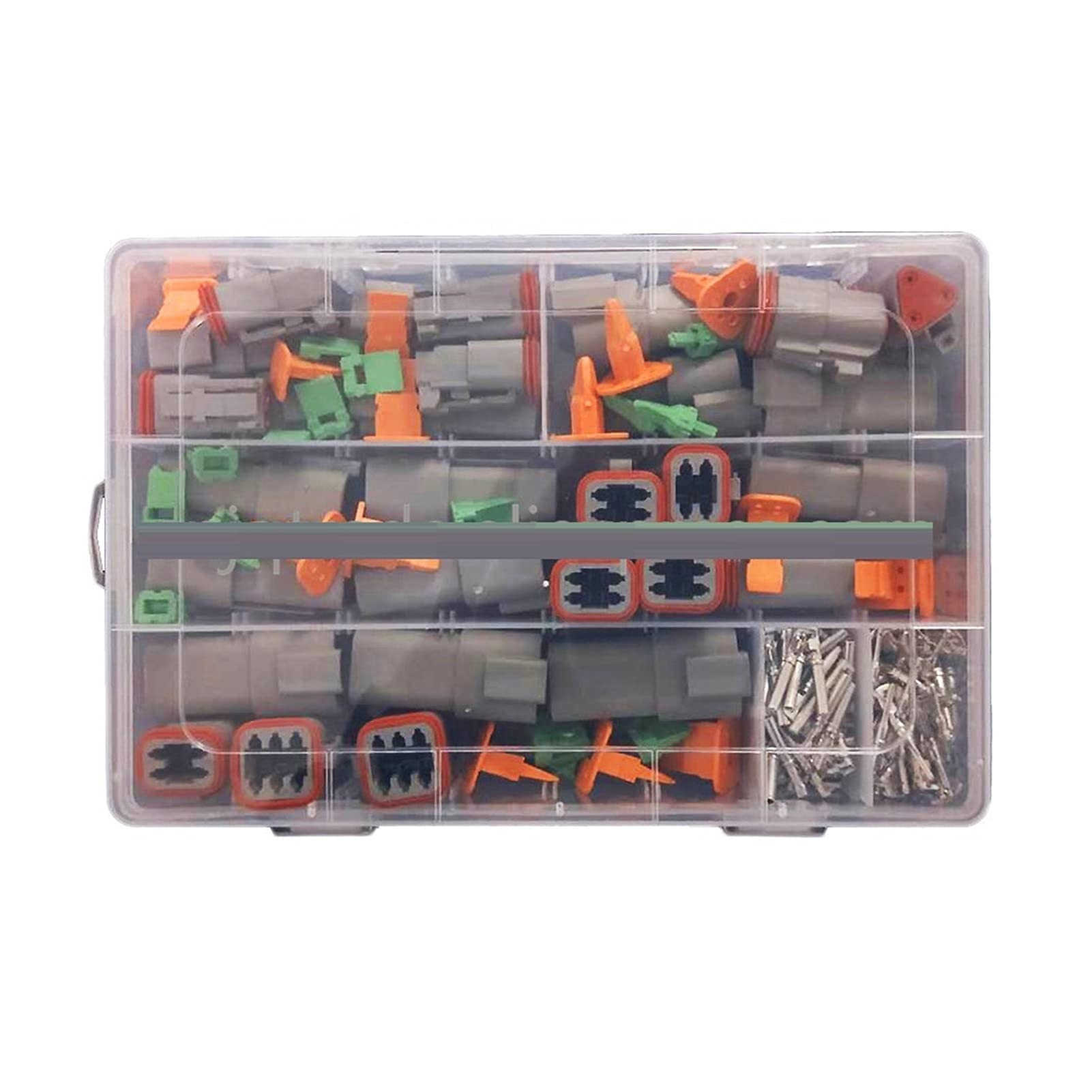 Hengliang Store 250 stücke De/UTS/ch. DT. Serie wasserdichtes Drahtverbinder-Kit DT06-2/3/4 / 6S DT04-2 / ​​3/4 / 6P Automotive mit Pins Box versiegelt von PIKETU