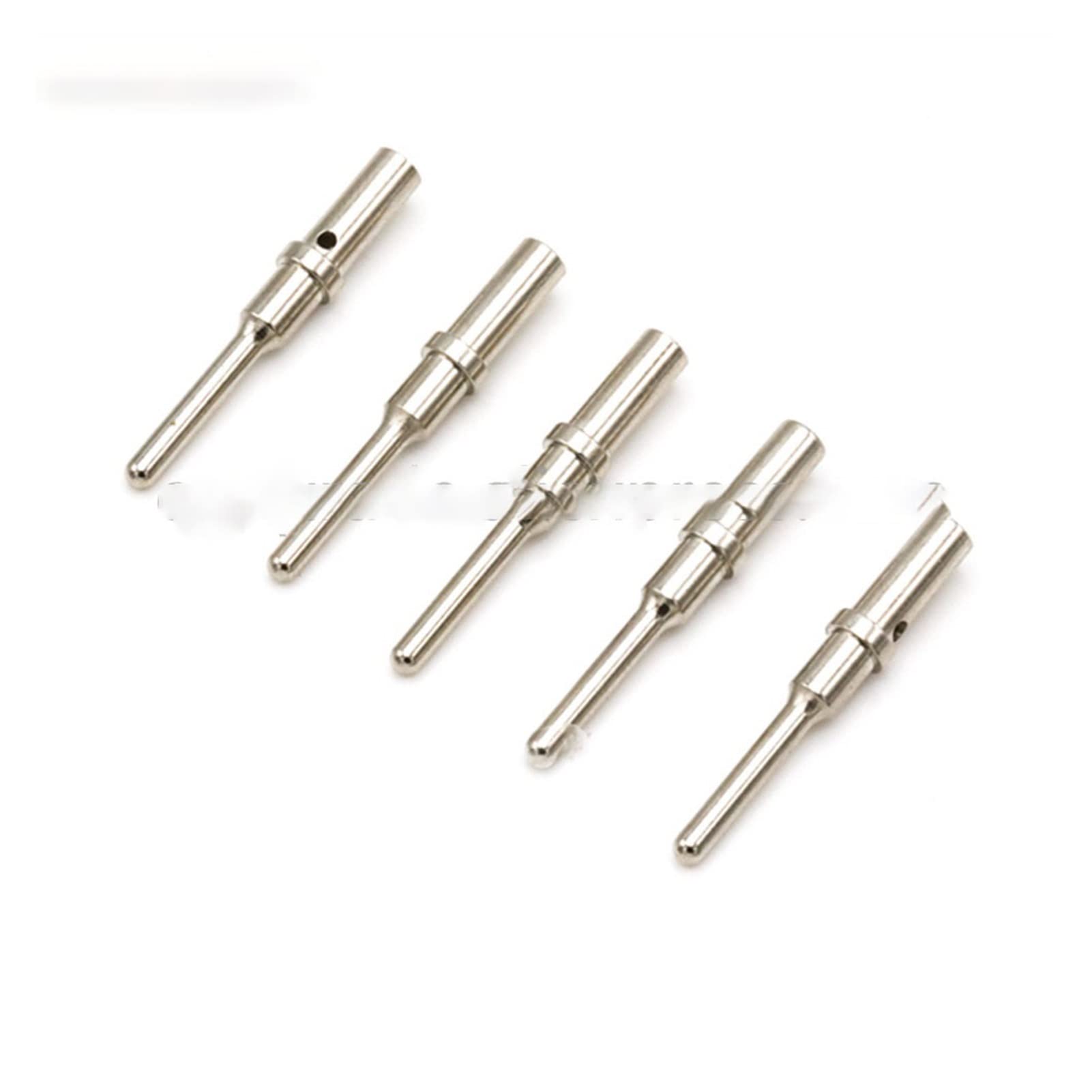 Hengliang Store 50 Stück Dt. Serien-Pin-Kontakt 0462-201-16141 0460-202-16141 Edelstahl 16-2 0awg. De/UTS/ch Crimp Faserterminal(50 pcs of Male) von PIKETU