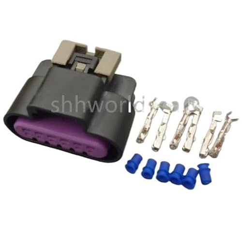 Hengliang Store 6-poliger 15326829 15397577 Drosselklappenstellungsbuchse, Gaspedalstellungsstecker Compatible with The LS3 LS7 Cts-V(1set Female) von PIKETU