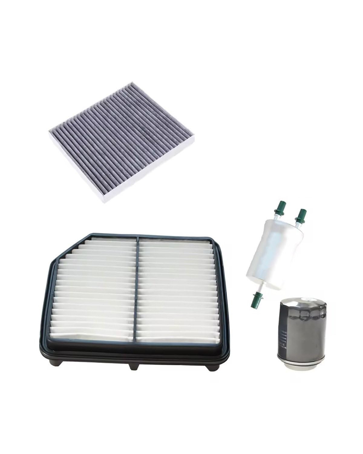 Kraftstofffilter 4 Stücke Filter Set Für FAW BESTUNE T33 1,6 L 2019-2023 BESTURN X40 2017-2021 Kabine Luft Motor Heizöl Filter Ersatzteile 11090204V7 Benzinfilter von PIKUHS