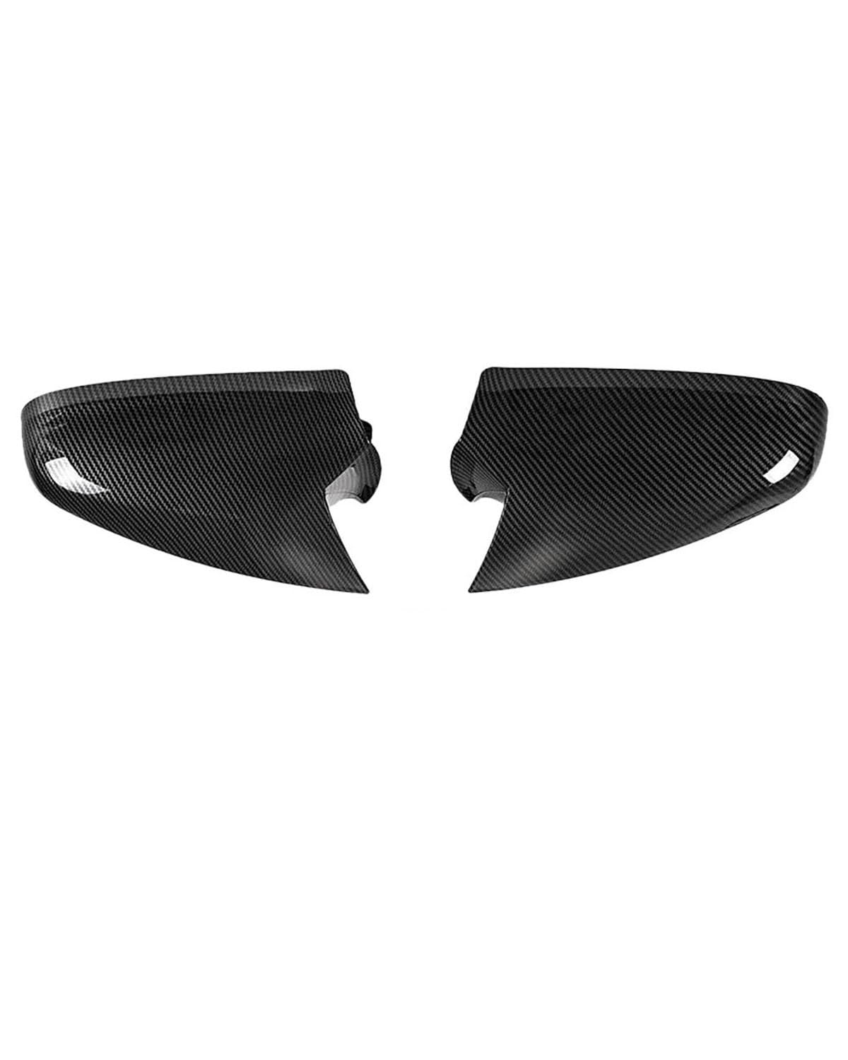 Spiegelkappen Für Vauxhall Für Astra Für Astra H 2004 2005 2006 2007 2008 2009 Seitenrückspiegelkappenabdeckung Kohlefaser Glänzend Schwarz Auto Spiegelkappen(Carbon Fiber) von PIKUHS