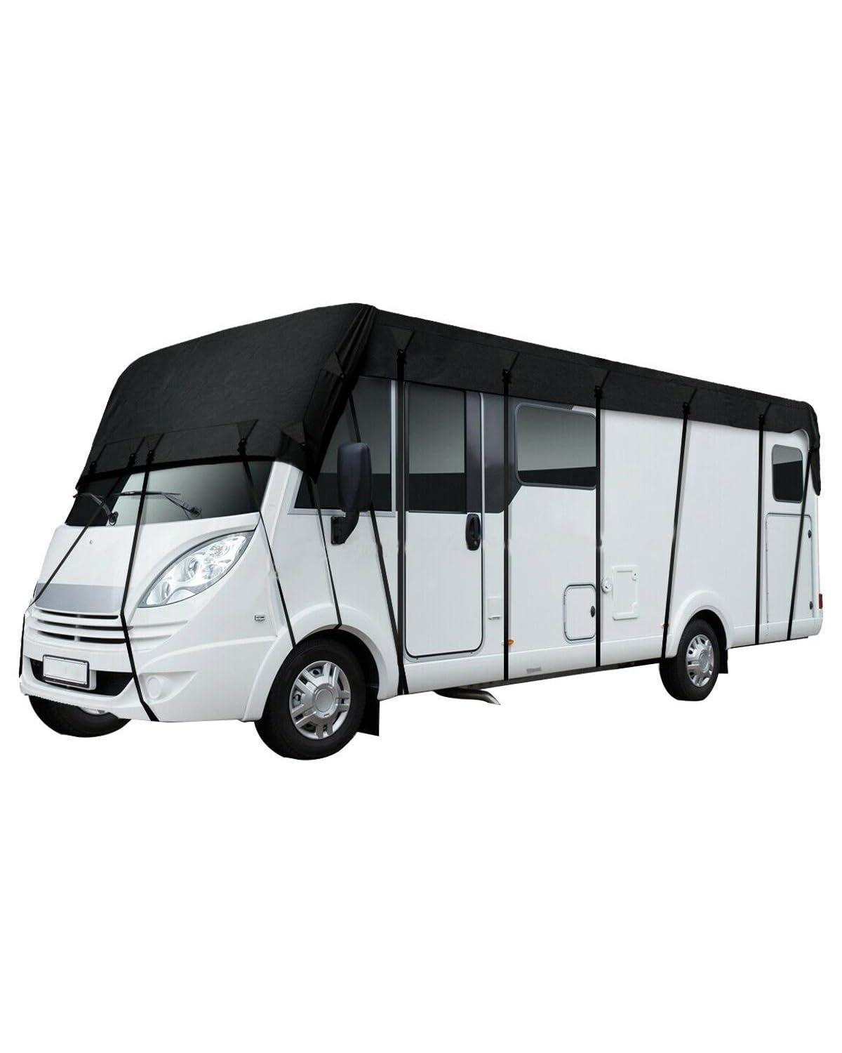 Wohnmobilabdeckungen Für 210D Oxford Tuch Auto Dach Abdeckung Wasserdicht Und Staubdicht RV Sonnenschutz Service Caravan Abdeckung Wohnmobil Schutzhülle(10.5mX3m) von PIKUHS