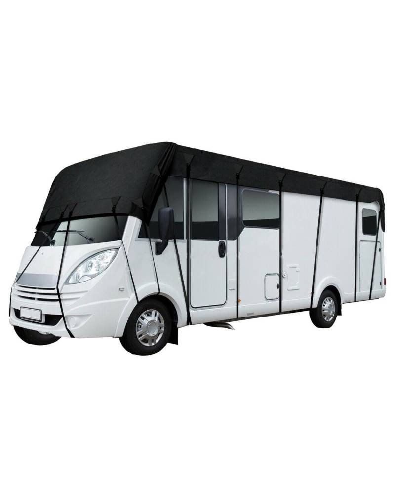 Wohnmobilabdeckungen Für 210D Oxford Tuch Auto Dach Abdeckung Wasserdicht Und Staubdicht RV Sonnenschutz Service Caravan Abdeckung Wohnmobil Schutzhülle(7.5mX3m) von PIKUHS