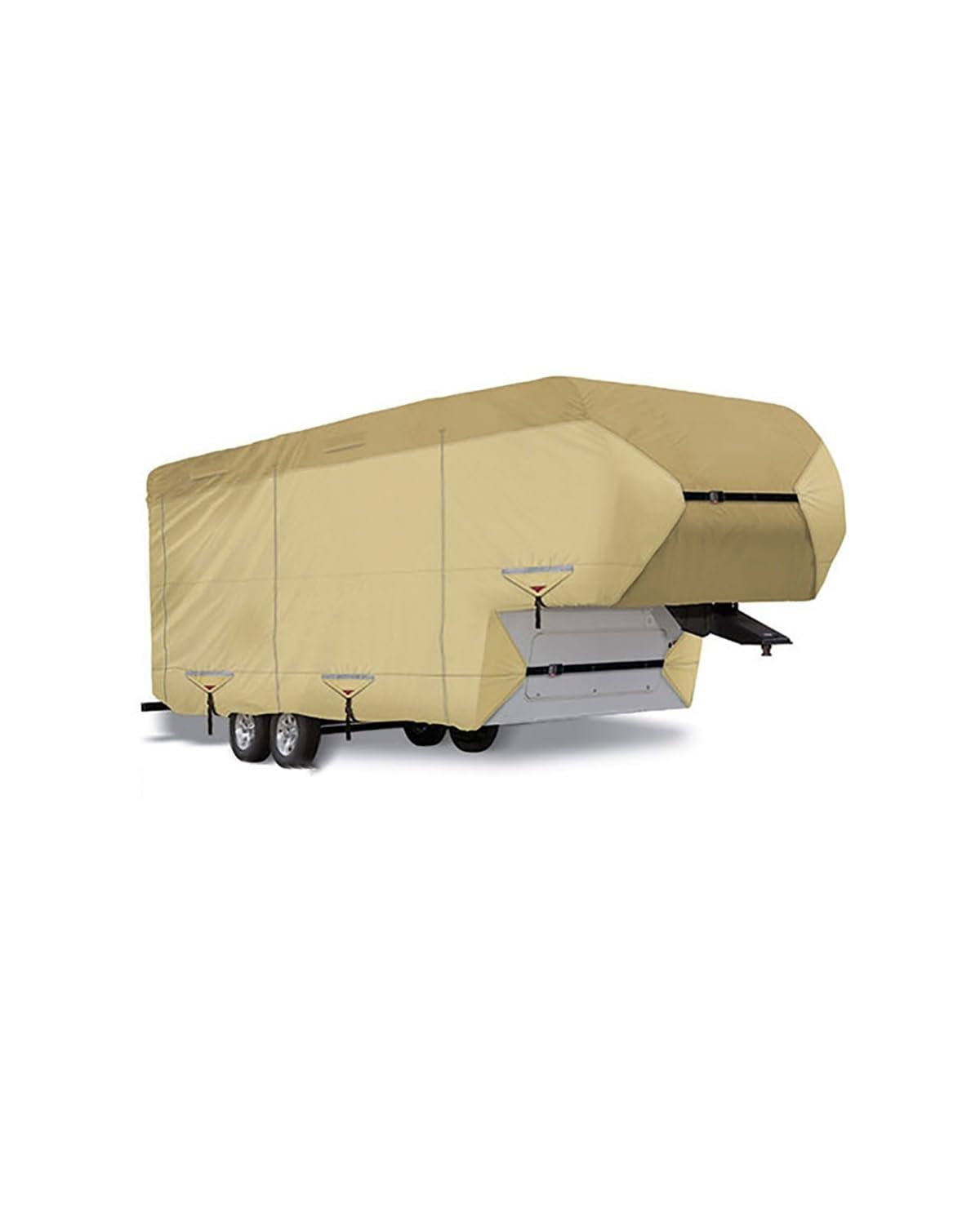 Wohnmobilabdeckungen Für Caravan RV Abdeckung Vlies Oxford Tuch Polyester Outdoor Sattelkupplung Anhänger RV Abdeckung Reise Auto Abdeckung Staubdichte Abdeckung Wohnmobil Schutzhülle von PIKUHS