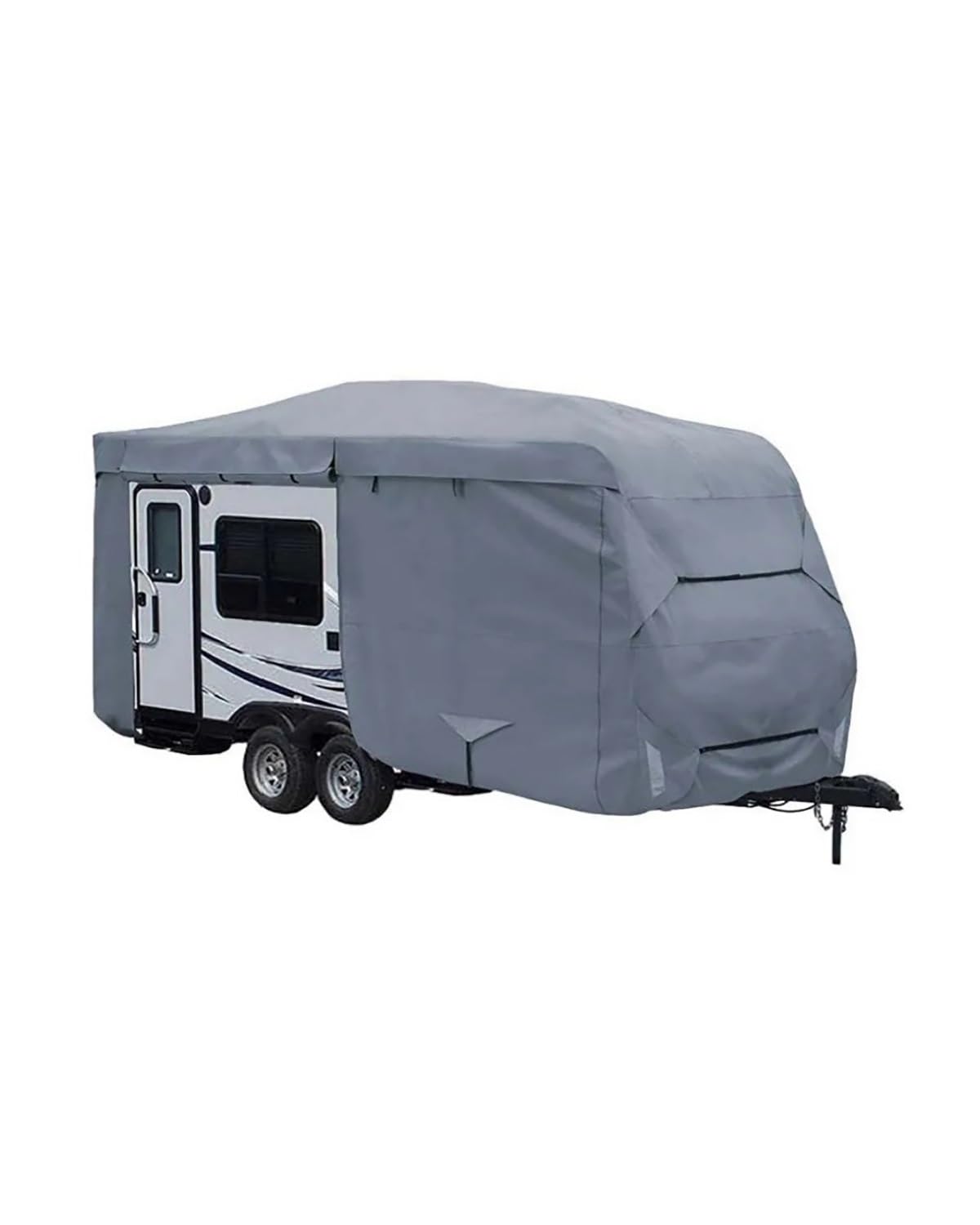 Wohnmobilabdeckungen Für Outdoor-Reisen Wohnmobil-Wohnwagen-Abdeckung 210D-Oxford-Stoff Wohnmobil-Abdeckung RV Sonnenfest Staubdicht Und Wasserdicht Wohnmobil-Abdeckung Wohnmobil Schutzhülle(31-34ft) von PIKUHS