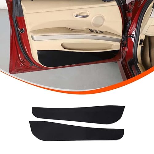 PIUGILH Auto Tür Abdeckung Anti-Kick Panel Abdeckung Trim Geeignet für BMW 3 Series E90 2005-2012,Front Inner Door Anti Kick Panel Aufkleber Trim,Auto Zubehör Innenraum (Geeignet für Autotüren) von PIUGILH