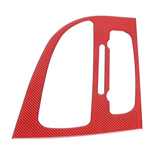 PIUGILH Auto Mittelkonsole Panel Luftauslass Abdeckung Trim Geeignet für SEAT Leon 2008 2009 2010 2011 2012 Zubehör,Mittelkonsole Luftauslass Abdeckung Autozubehör Innenraum (Rot) von PIUGILH