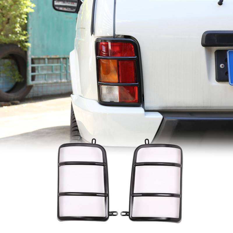 PIUGILH Auto Rücklicht Lampe Abdeckung Geeignet für Lada NIVA,Auto Nebelschlussleuchten Dekoration Trim Zubehör,Hecklichtschutznetzabdeckung für Lada NIVA Zubehör von PIUGILH