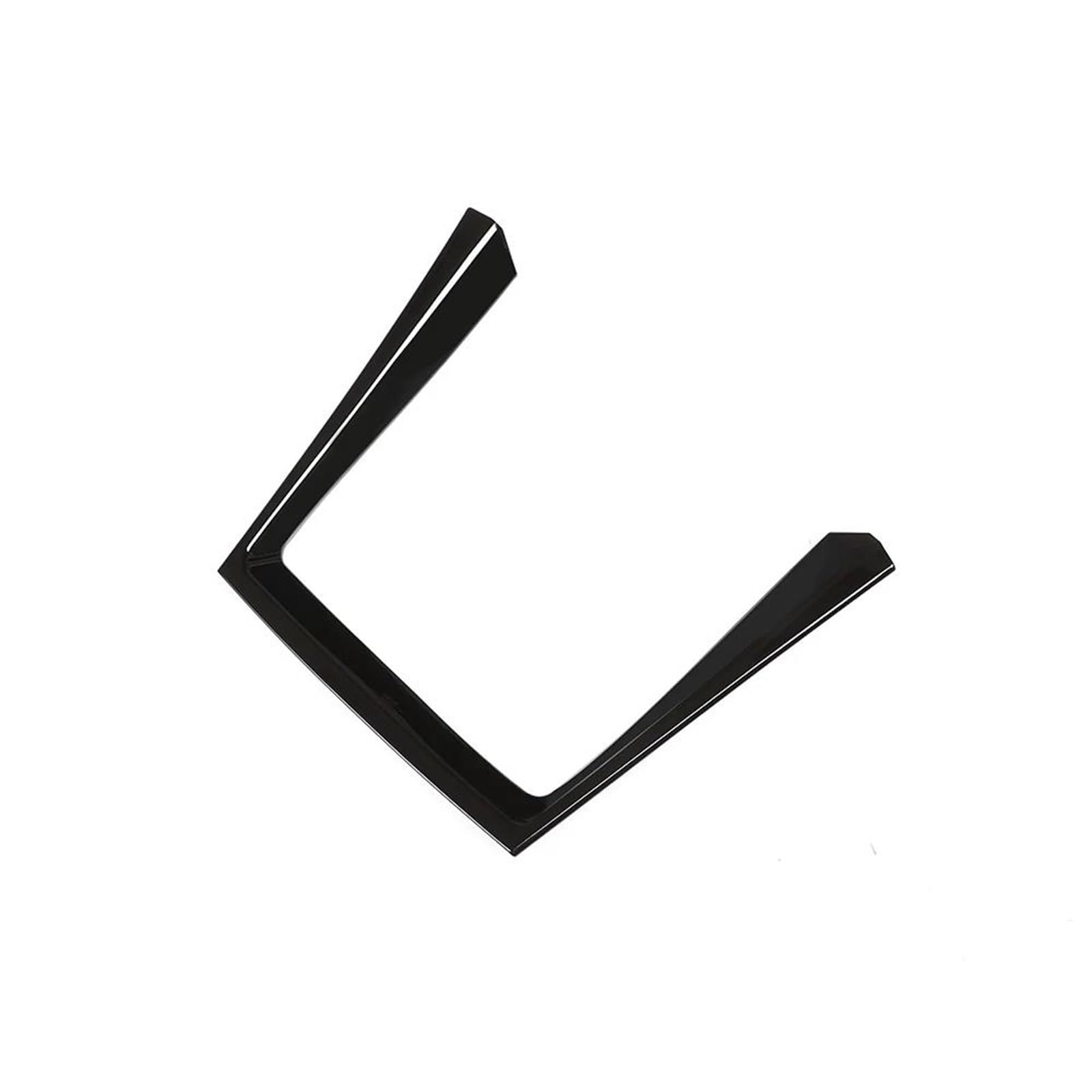Autofront-Wasserbecherhalter-Schutzrahmen-Abdeckung Zierleiste Aufkleber Für X5 E70 2008-2013 Auto-Styling-Stick(Black) von PIWINE