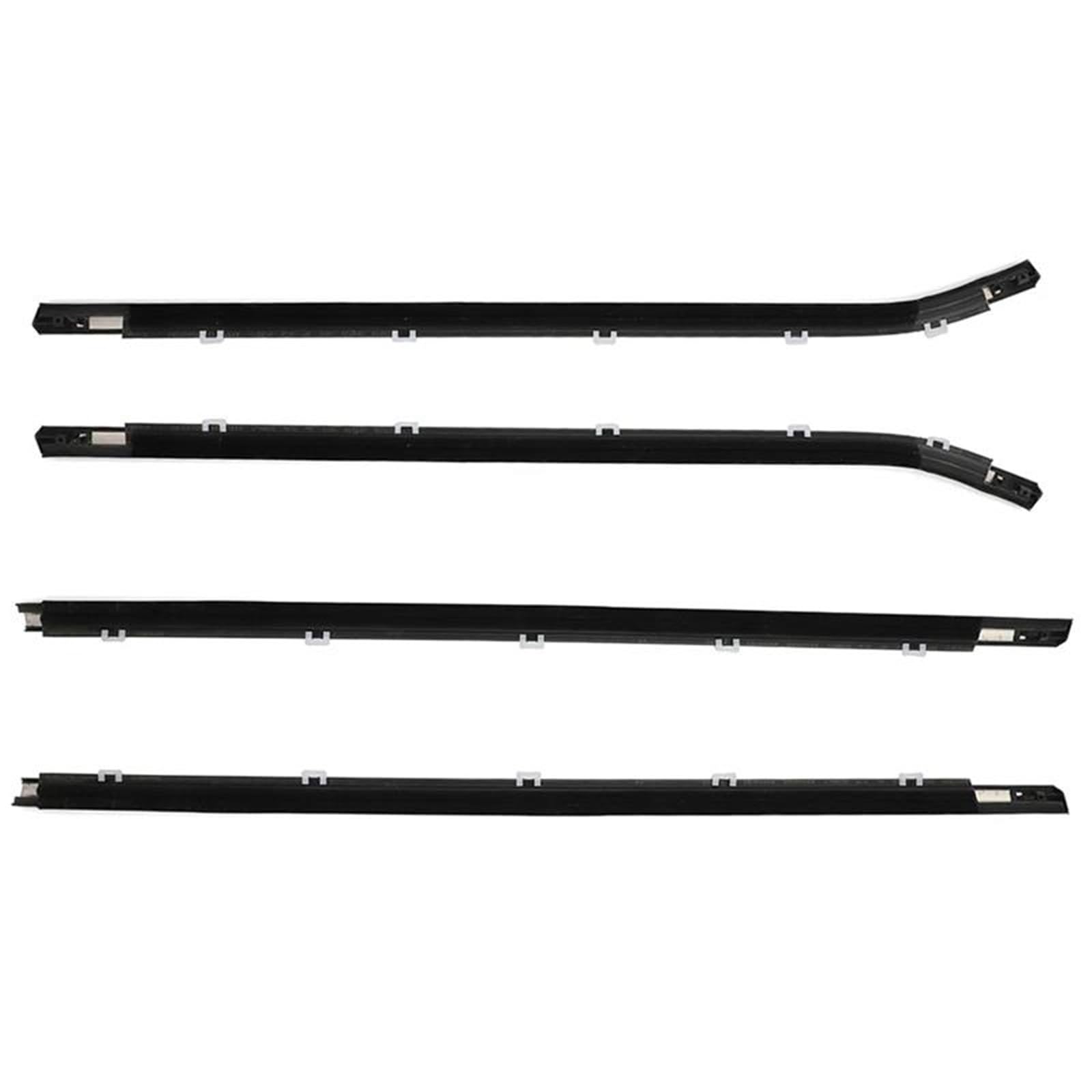 Teile für Fensterleisten 4 Teile/Satz Auto Tür Fenster Glas Weatherstrips Für Hyundai I30 FD Hatch 2007 2008-2012 Türen Außerhalb Trim Dichtung Gürtel von PIWINE