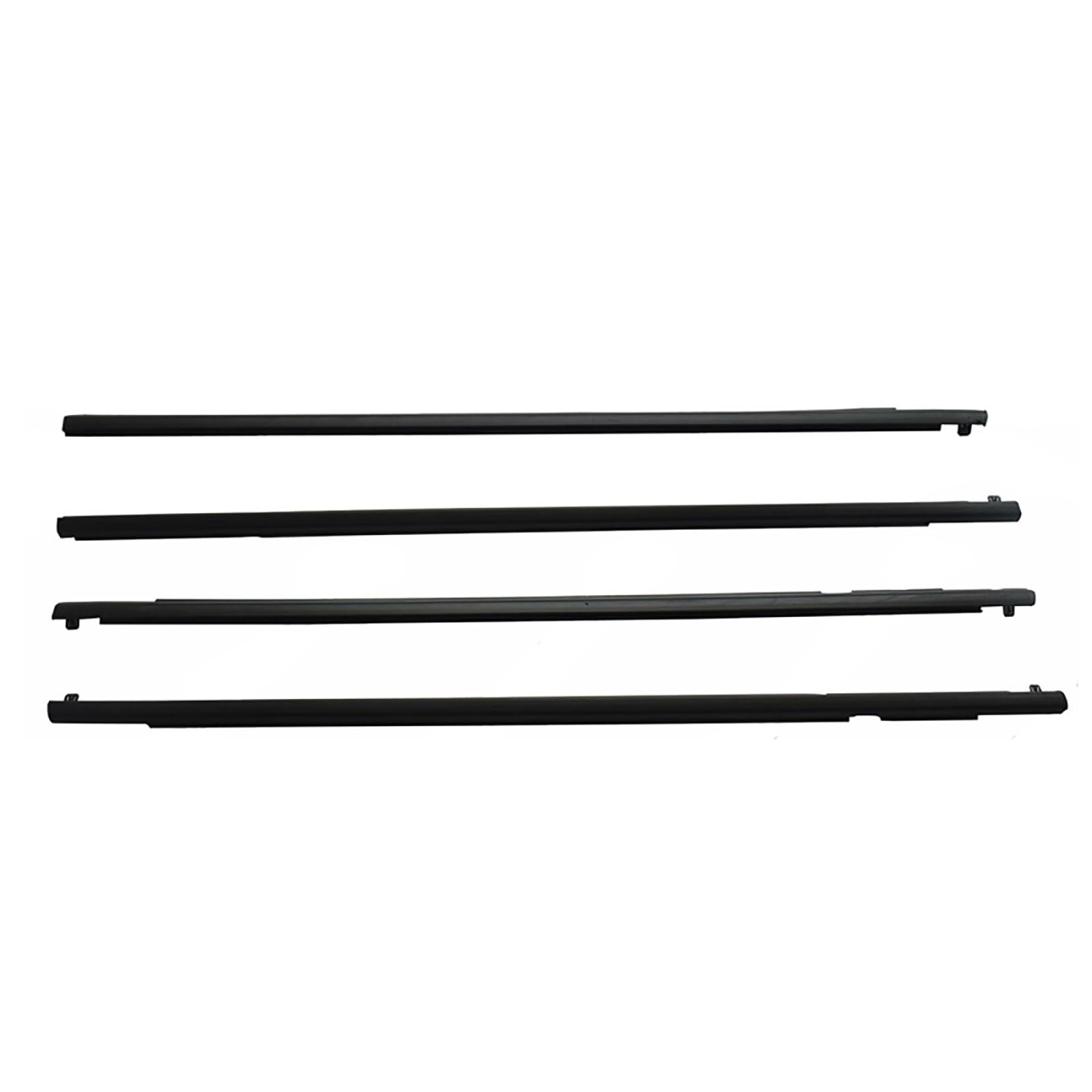 Teile für Fensterleisten 4Pcs Gummi Auto Dichtungsstreifen Äußere Fenster Glas Tür Dichtung Streifen Für Mazda 6 2004-2012 Autos Zubehör von PIWINE