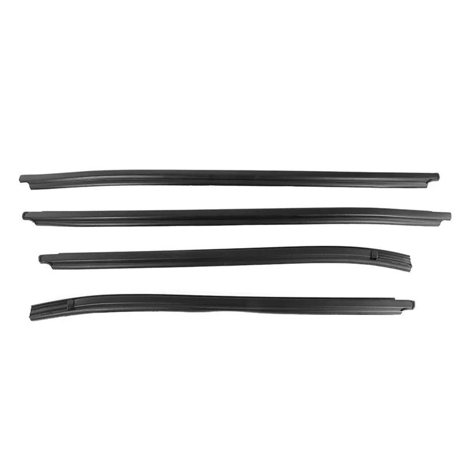 Teile für Fensterleisten Auto Tür Fenster Glas Moulding Trim Dichtungs Gummi Dichtung Gürtel Für Toyota Für Hilux SR5 Vier Türen 2005-2015 von PIWINE