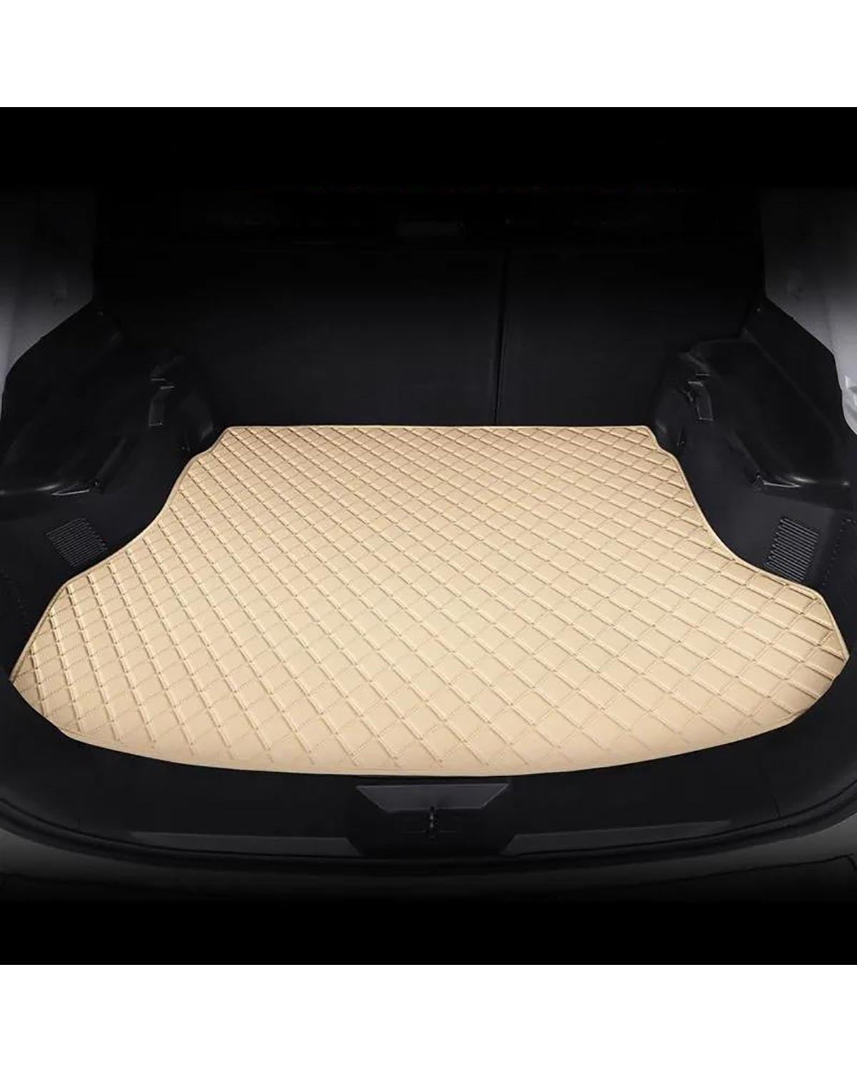 Besturn Auto-Frachteinlagen für B30, X40, B90, X80, B70, B50, Autozubehör, schützen Leder-Fußmatten und Kofferraummatte (beige) von PJJUHS