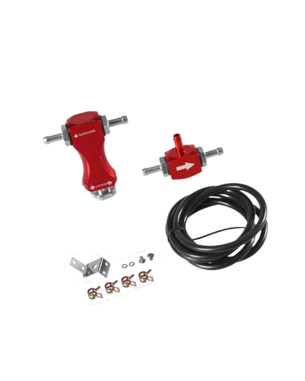 Boost Controller Boost-Controller-Kits Ersetzen Verschleißfeste Teile, Praktisches Handbuch Für Turbofahrzeuge, Entlüftungsventil Manual Turbo Boost Controller(Vermelho) von PJJUHS